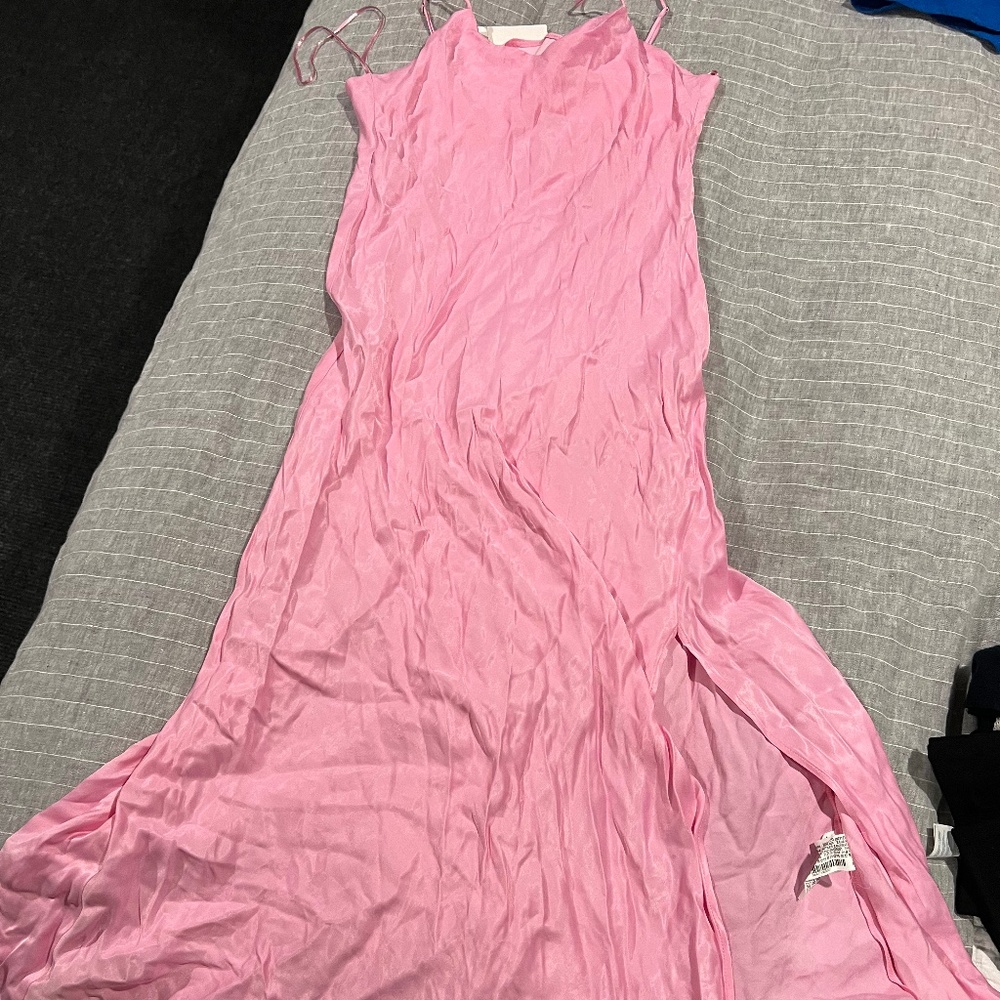 Zara - Long Pink Dress - Size M